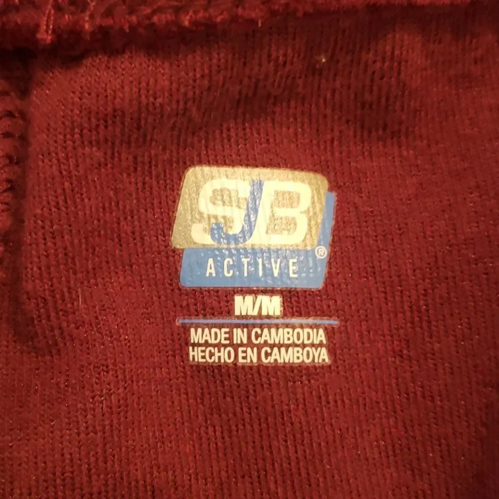 SJB Active Jogger Maroon Pants